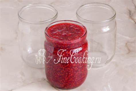 Малиновый джем пошаговый рецепт