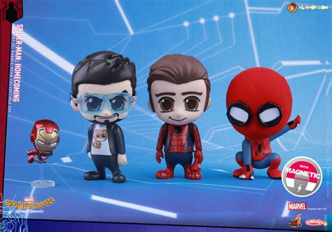 Hot Toys COSB370 Spider Man Homecoming Cosbaby Bobble Head Series Spider Man Homecoming