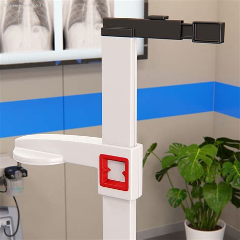 Portable Mechanical Height Measuring Rod 3D Model $16 - .3ds .blend