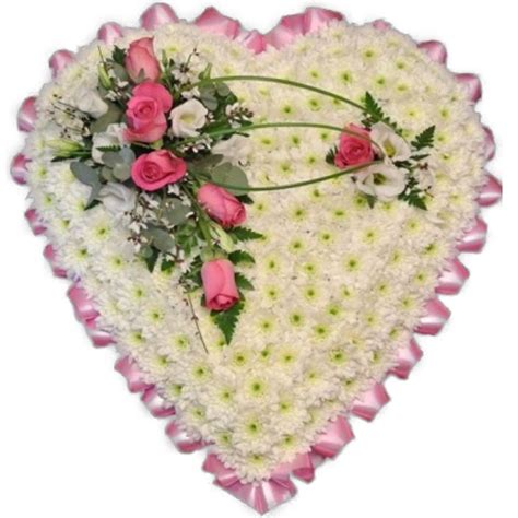 Heart Funeral Tribute Home Of Flowers Funeral Tributes In Westcliff