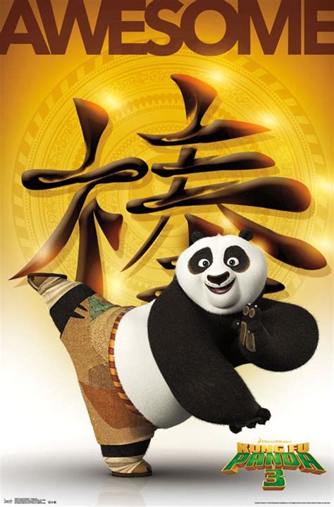 Kung Fu Panda 3 Poster - Awesome - NerdKungFu