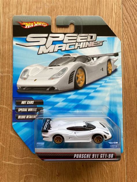 Hot Wheels Speed Machines Porsche 911 GT1 98 Neu und originalverpackt in Schmerikon für CHF