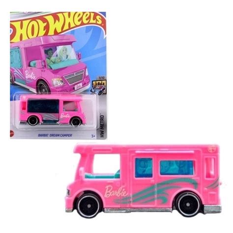 Barbie Dream Camper HW Metro Hot Wheels 1 64 Miniatura Van Barbie Shopee Brasil