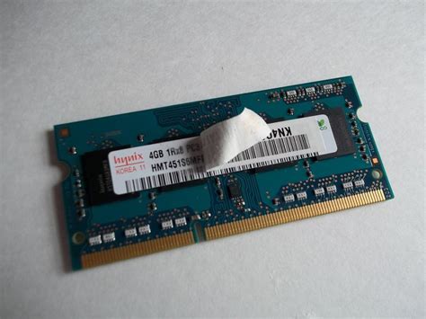 Hynix 4gb Ddr3 Pc3-12800s 1600mhz Laptop Ram Memory Hmt351s6cfr8c ...