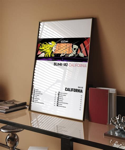 Blink-182 California Album Cover Poster for Home Wall Art - Etsy