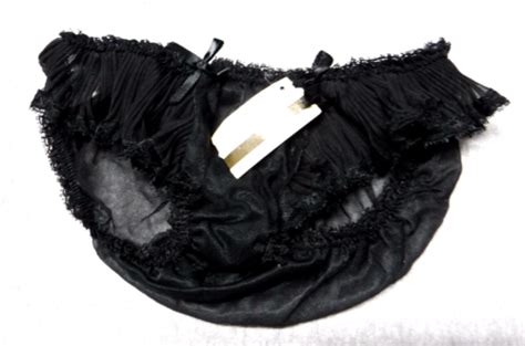 VTG NWT Glydons Nylon Bikini Fancy See Thru Panties Size Med EBay