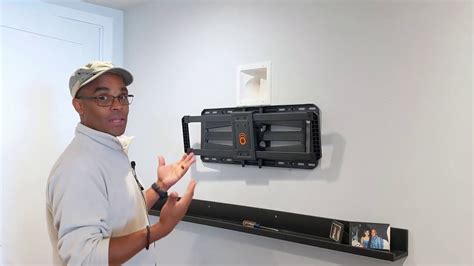 How to install ECHOGEAR Full Motion Articulating TV Wall Mount Bracket ...