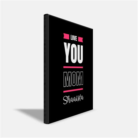 Love You Mom Notebook January 2025 Nabia Creates