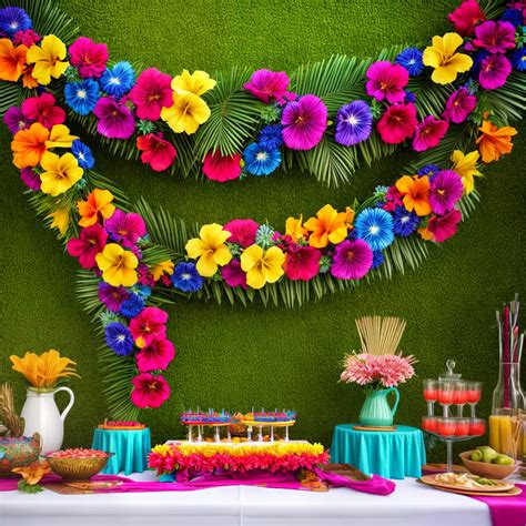 Decoração Para Festa Havaiana - Dicas para criar um ambiente tropical: decoração de festa havaiana
