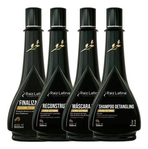 Kit Acetinada E Finalizador Tutano ml Raiz Latina Frete grátis