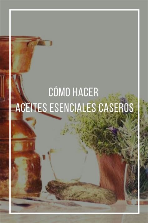 C Mo Hacer Aceites Esenciales Caseros