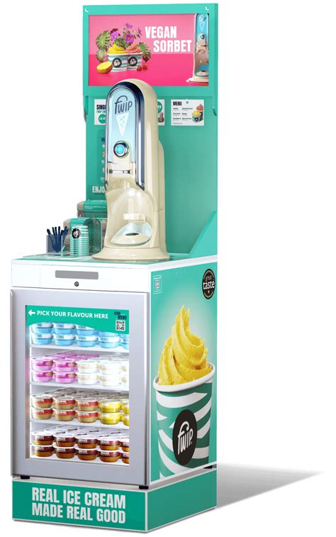 fwip compact unit commercial ice cream machine