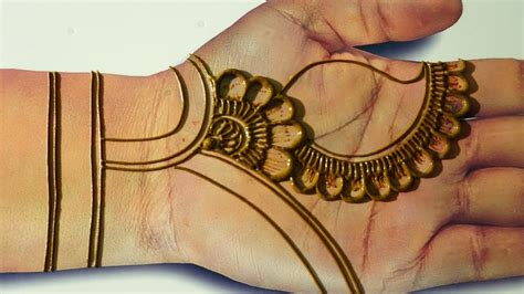 New Arabic Shaded Mehndi Design Easy Mehndi Design Tutorial Henna