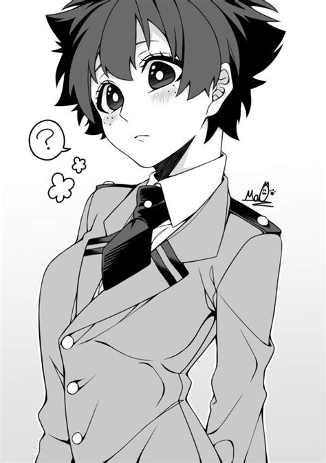 Genderbend Midoriya Izuku My Hero Academia Shouto My Hero Academia Episodes Hero Academia