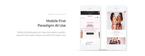 Nakes Lingerie ECommerce Modern Elementor WooCommerce Theme