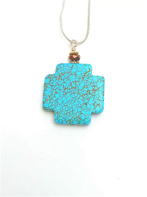 Large Semi Precious Stone Pendant On 18 Silver Chains Costello