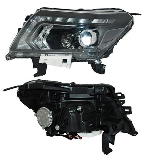 Venta De Faro Nissan Pick Up Np Frontier Fondo Negro Leds