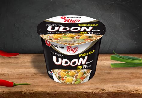 Tempura Udon Big Bowl Nongshim Australia