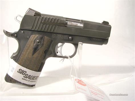 Sig Model 1911 Ultra Compact 45 Ac For Sale At