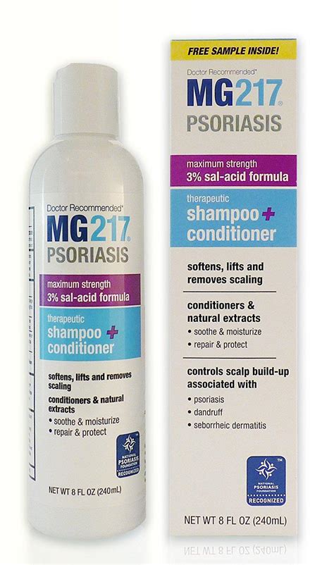 Amazon.com: MG217 Psoriasis 3% Salicylic Acid Therapeutic 2 in 1 ...
