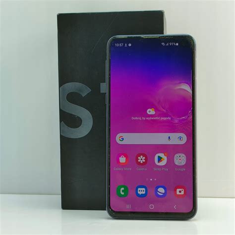 Smartfon Samsung Galaxy S10e 6 GB / 128 GB czarny - 13259601898 ...