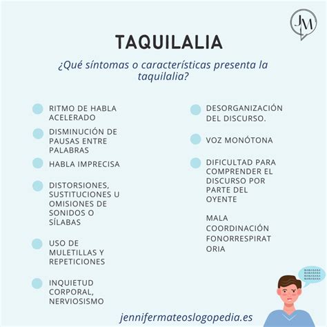 Conoce La Taquilalia En Profundidad Jennifer Mateos Logopedia