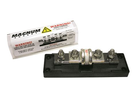 400 Amp T Fuse Block Assembly Magnum Dimensions