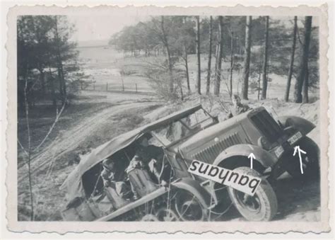 Foto Wehrmacht Zugkraftwagen Sd Kfz Halbkette Kfz Wk X Eur