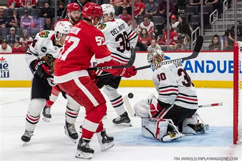 Red Wings Vs Blackhawks October Game Recap In Play Magazine