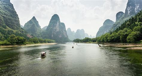 Karst Peaks Along Li River, Guangxi Photograph by Miralex - Fine Art America