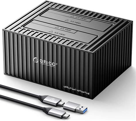 Orico Usb C Dock Disque Dur Pour Sata De Ssd Hdd Aluminium