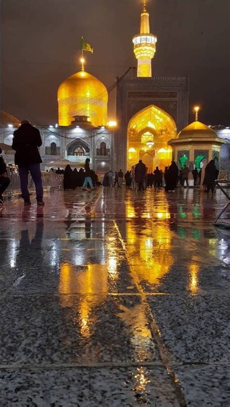 Majestic Shrine Of Imam Ali Raza As Mashad Iran Shia Multimedia