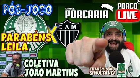 AOVIVO PÓS JOGO PALMEIRAS X ATLÉTICO MG BRASILEIRÃO 2023