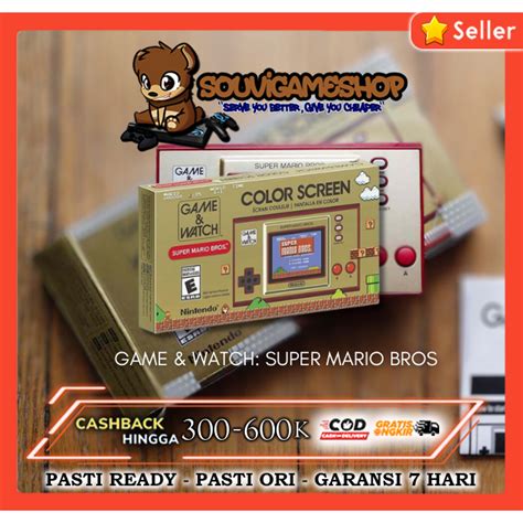 Jual Banting Harga Nintendo Game Watch Super Mario Bros Shopee