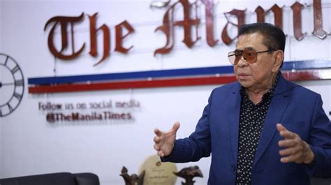 Chavit Talks The Manila Times