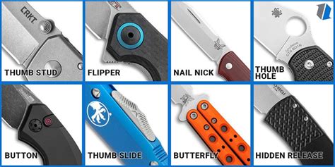 Knife Opening Mechanisms Explained Top 8 Styles Automatic Knives