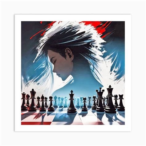 Chess Game Art Print by MdsArts - Fy