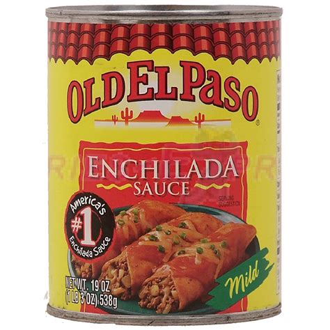 Old El Paso Enchilada Sauce Mild 19oz Sauces Mexican Condiment