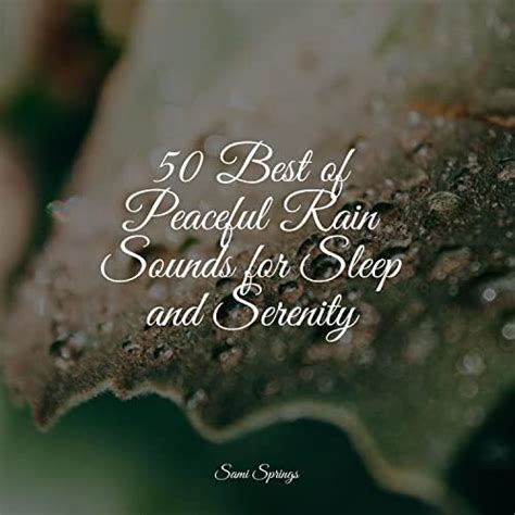 50 Best Of Peaceful Rain Sounds For Sleep And Serenity By Mother Earth