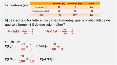 Exercícios De Probabilidade Condicional - NAZAEDU