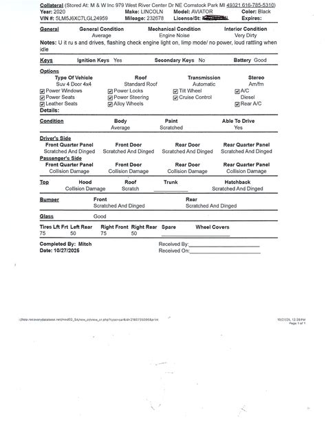 Lincoln Aviator Repair Manual