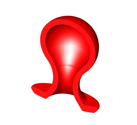 Hollow Anal Plug STL File For D PrintingCults