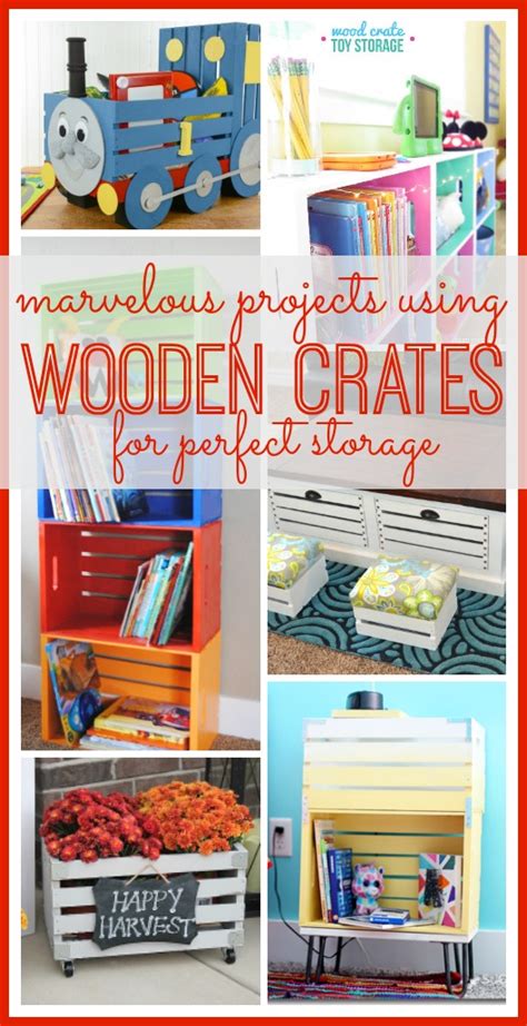 DIY Wooden Crate Projects - Sugar Bee Crafts