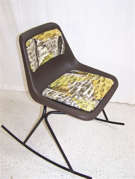 Vintage Robin Day Polyprop Shell With David Whitehead Fabric Seat Pads