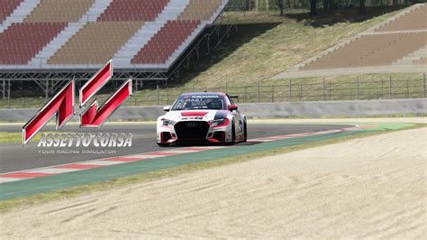 Assetto Corsa Barcelona Moto Audi RS3 LMS TCR MOD Hotlap YouTube