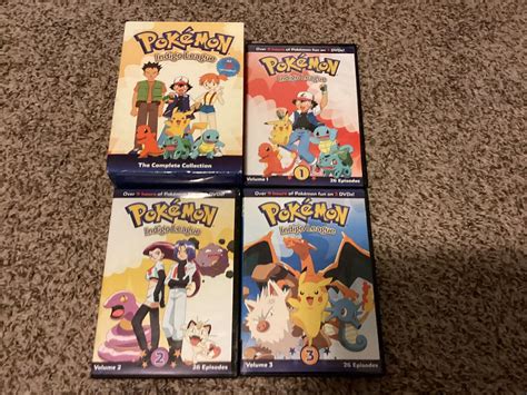 Mavin Pokemon Indigo League The Complete Collection Dvd Pikachu