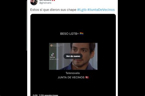 Junta de Vecinos visibiliza el amor gay en su reciente capítulo y los usuarios aplauden por