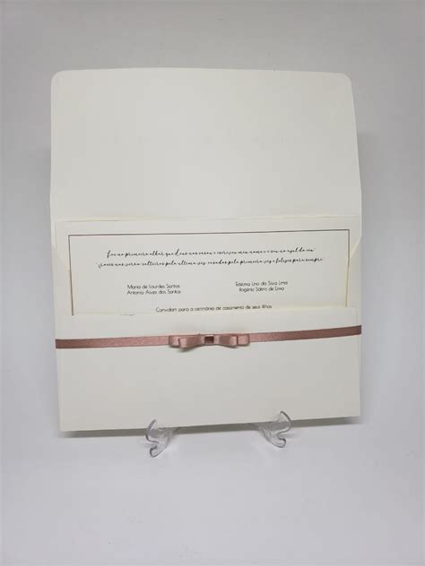 Convite Casamento Classico Nude Nome Dos Noivos E Coracao Atelie Da Lola Conviteria