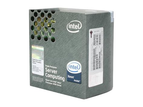 Intel Xeon X3220 2.4 GHz LGA 775 105W BX80562X3220 Processor - Newegg.com
