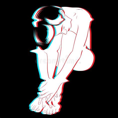 Crying Nude Woman Stock Illustrations Crying Nude Woman Stock Illustrations Vectors